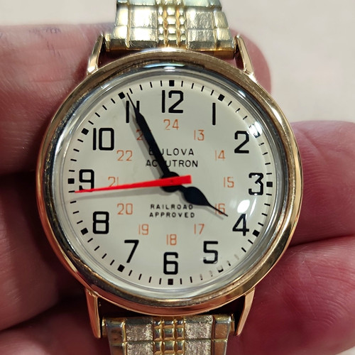 Bulova accutron railroad 214 - bulova,